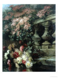Flowers on a Balcony reproduction procédé giclée par Jean Capeinick