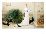 In the Conservatory Giclee Print by Heywood Hardy