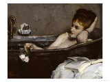 The Bath, c.1867 reproduction procédé giclée par Alfred Georges Stevens