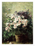 Floral Composition Giclee-trykk av Hubert Bellis