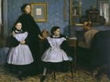 The Bellelli Family, c.1858 Giclee Print by Edgar Degas