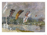 Regatta a Molesey, c.1874 Giclee Print by Alfred Sisley