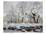 The Magpie, c.1869 Giclee Print by Claude Monet