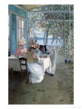 In the Restaurant Giclee Print by Albert Ludovici