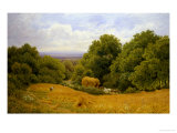 Conyhurst Looking Towards Shoreham Gap, Surrey Giclee Print by Clayton Adams