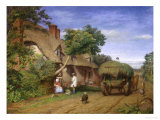 Refreshment Along the Road, Northwick, c.1858 Giclee Print by Edwa Davis