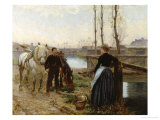 Chance Encounter Giclee Print by Adolphe-gustave Binet