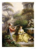 Chanson d'amour reproduction procédé giclée par Henry Andrews