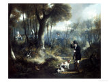 Pheasant Shooting in the Forest Giclee Print by S.j.e. Jones