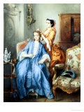 Dressing for a Walk Giclee Print by Benjamin Eugene Fichel