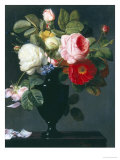 Still Life of Roses reproduction procédé giclée par Antoine Berjon