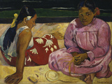 Women in Tahiti, c.1891 Giclee Print by Paul Gauguin