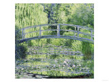 Water Lily Pond (Harmonie Verte), c.1899 Reproduction procédé giclée par Claude Monet