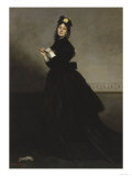 Lady with Glove, c.1869 reproduction procédé giclée par Charles Durant