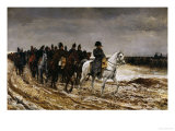 Campagne de France Napoleon, c.1864 reproduction procédé giclée par Jean-Louis Ernest Meissonier