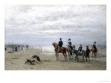 Day at the Beach Giclee Print by Otto Eerelman