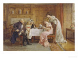 Startling News Giclee Print by George Goodwin Kilburne