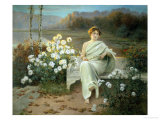 Daydreams, c.1901 Giclee-trykk av Jean Beauduin Daydreams, c.1901 Giclee-trykk av Jean Beauduin