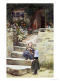 The Daisy Chain Giclee Print by Florence Fitzgerald