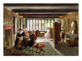Check Mate: The Last Move Giclee Print by John Callcott Horsley