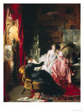 The Lesson, c.1877 Giclee Print by Conrad Kiesel