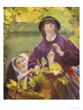 The Vine That Maketh Glad the Heart of Man Giclee Print by John Rogers Herbert