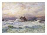 Glorious Sunset Giclee-trykk av John Brett