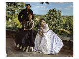Family Portrait, c.1867 Giclee Print by Frederic Bazille
