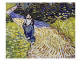 The Church in Auvers-Sur-Oise, c.1890 Reproduction procédé giclée par Vincent van Gogh