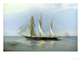 The Wanderer Refitted, c.1883 Giclee Print by Richard Bridges Beechey