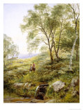 Springtime in Wales Giclee Print by Benjamin Williams Leader