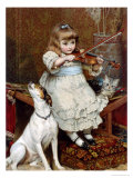 The Broken String Giclee-trykk av Charles Burton Barber The Broken String Giclee-trykk av Charles Burton Barber