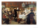 Asking in Marriage Giclee Print by Adolf Alexander Dillens