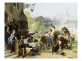 Off to the Mountains Giclee-trykk av Peter Baumgartner Off to the Mountains Giclee-trykk av Peter Baumgartner