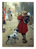 Is That for Me  c.1904 Giclee Print by George Goodwin Kilburne
