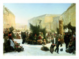 Hojbro Plads, Copenhagen reproduction procédé giclée par David Jacobsen
