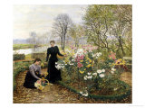 The Flowers of Autumn Giclee Print by Marie Francois Girard