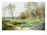 Printemps Reproduction procédé giclée par Clayton Adams
