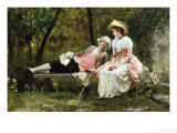 Romantic Meeting Reproduction procédé giclée par Federigo Andreotti