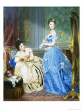 Preparing for the Party Giclee-trykk av Charles Edouard Boutibonne Preparing for the Party Giclee-trykk av Charles Edouard Boutibonne