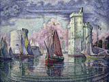 The Port of la Rochelle, c.1921 Giclee Print by Paul Signac
