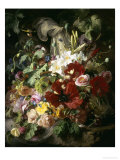 Still Life of Lilies, Poppies and Roses reproduction procédé giclée par Theud Gronland
