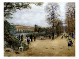 Le Jardin des Plantes, Paris Giclée-Druck von Fernand Auguste Besnier
