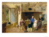 Helping Mother Giclee Print by G. W. Brownlow