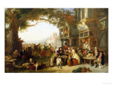 Midsummer Fair Giclee Print by Charles Hunt