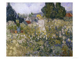Marguerite Gachet in Her Garden, c.1890 Giclee Print by Vincent van Gogh