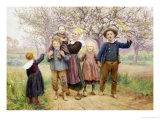 Happy Days Giclee Print by Theodore-louis Deyrolle
