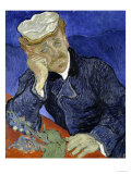 Dr. Paul Gachet, c.1890 Giclee Print by Vincent van Gogh