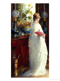 Invitation to the Opera Giclee Print by Hendricus Jacobus Burghers