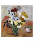 Still-Life with Japanese Vase, c.1890 Reproduction procédé giclée par Vincent van Gogh